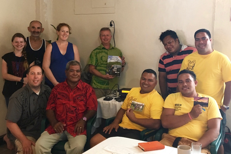 Tuvalu training session